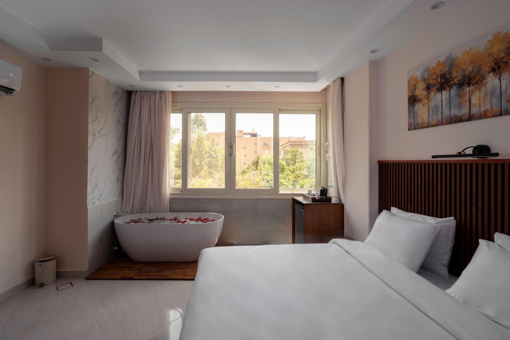 Dream Inn Pyramids View Kafrat al Jabal Ngoại thất bức ảnh