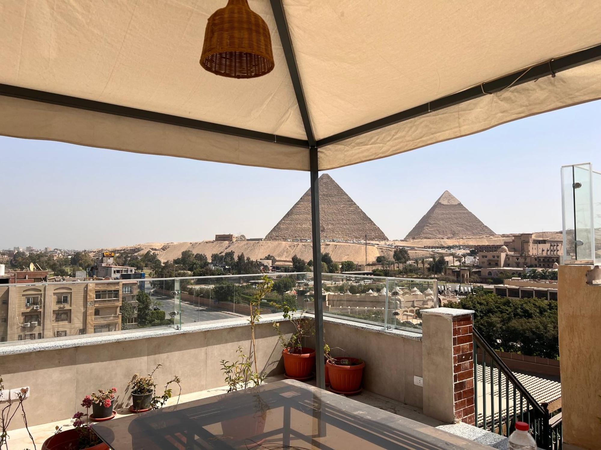 Dream Inn Pyramids View Kafrat al Jabal Ngoại thất bức ảnh