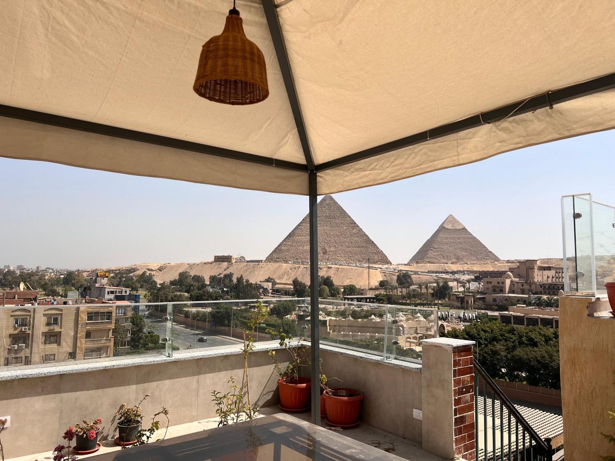 Dream Inn Pyramids View Kafrat al Jabal Ngoại thất bức ảnh