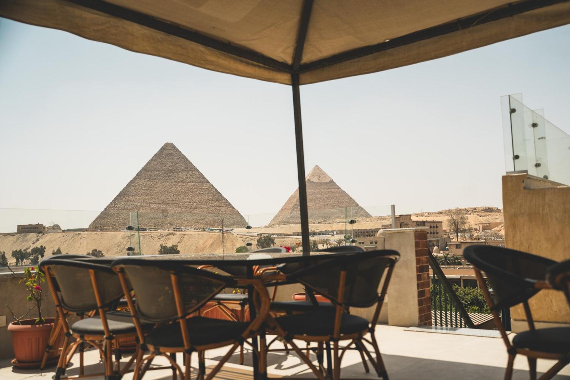 Dream Inn Pyramids View Kafrat al Jabal Ngoại thất bức ảnh